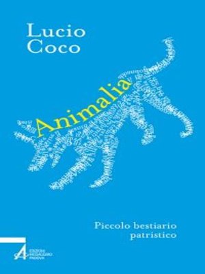 cover image of Animalia. Piccolo bestiario patristico
